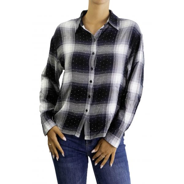 Camicia con brillantini fantasia Only 